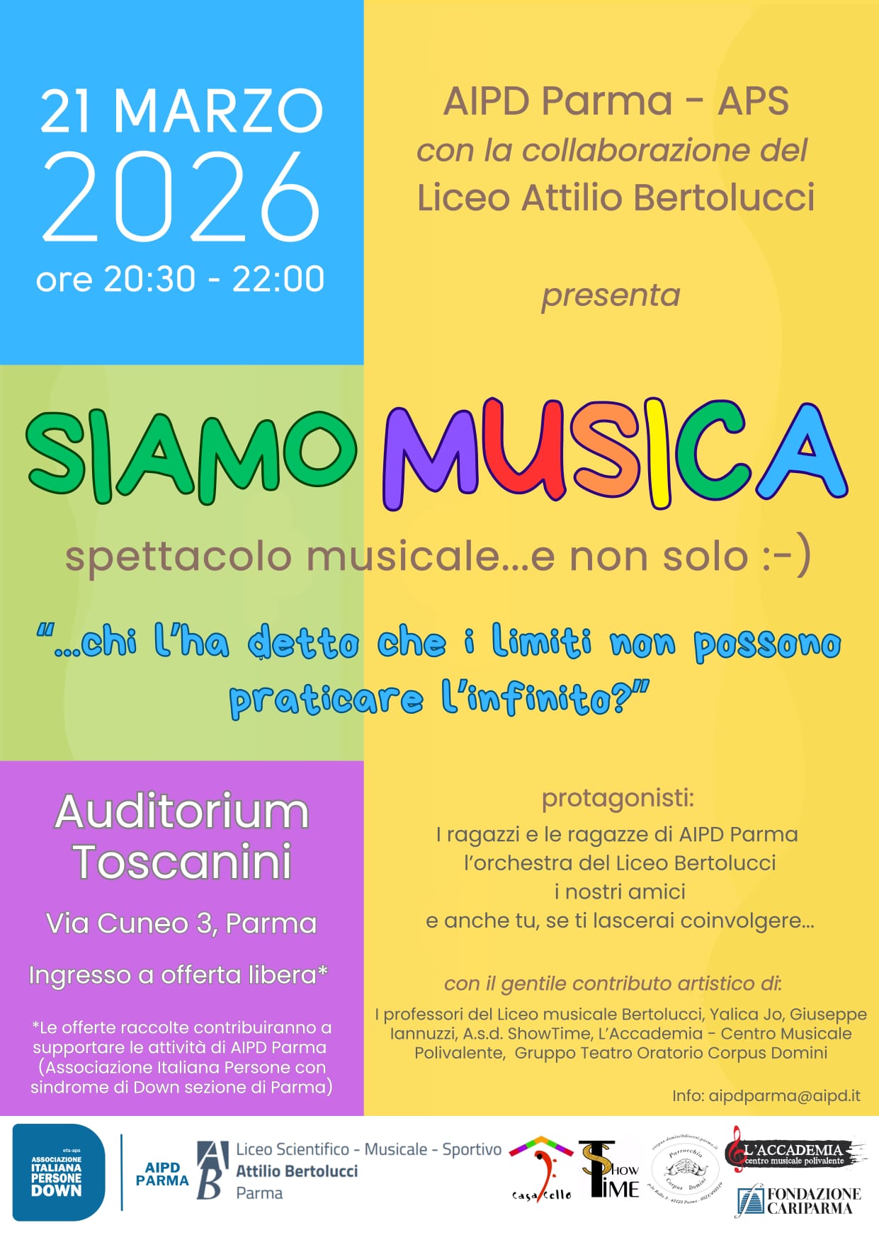 Spettacolo ‘Siamo Musica’